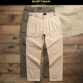 Quần Kaki Whitman Side Tab lịch lãm, cổ điển - DUSTYMAN