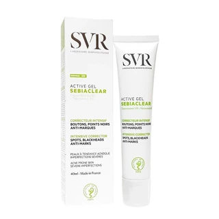 Kem làm giảm mụn và giúp loại bỏ dầu cho da SVR Active Gel Sebiaclear 40ml