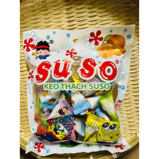 Kẹo thạch Suso tam giác 330gram thơm ngon vị trái cây -Tấn Hưng Store