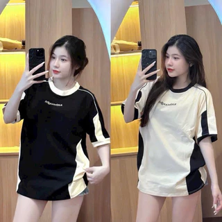 Áo phông cotton khô 3158 Freesize in chữ