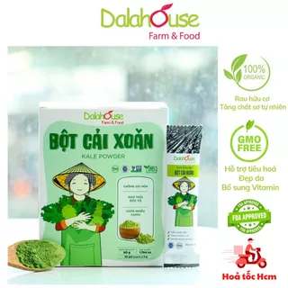 Bột Cải Xoăn Hữu Cơ Nguyên Chất Sấy Lạnh Dalahouse