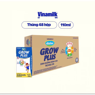 Sữa uống dinh dưỡng Dielac Grow plus xanh 110ml - cho bé từ 1 tuổi trở lên