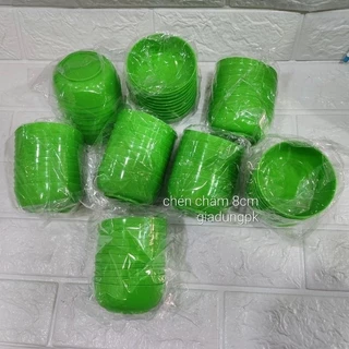 Chén Chấm Nhựa Dẻo ComBo 10 Cái (10K Đồng Giá)