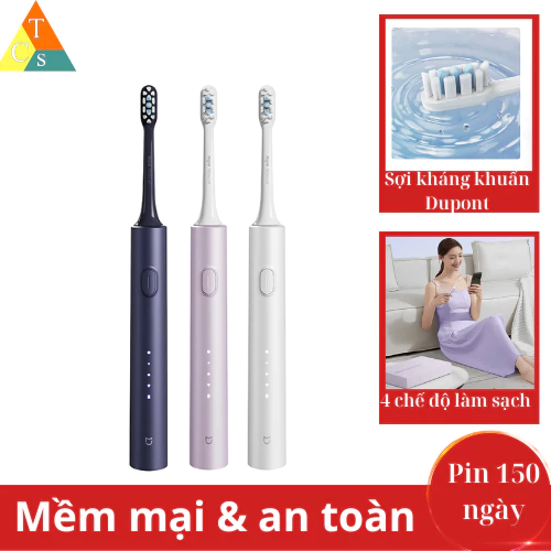 Bàn Chải Đánh Răng Xiaom!M Mijia T302 Chống Thấm Nước IPX8 4 Chế Độ Làm Trắng Răng