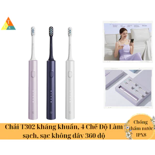 Bàn chải điện thông minh XM Mijia electric toothbrush T302 với 4 chế độ  làm sạch sâu