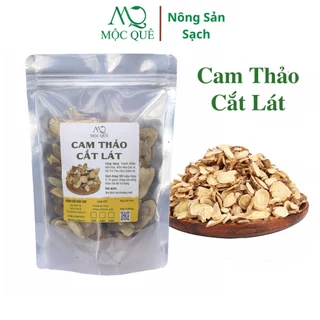 Cam Thảo Lát Mộc Quê 100gr Sấy Khô Loại Đẹp Vàng Ngọt Thanh Nhiệt Thải Độc