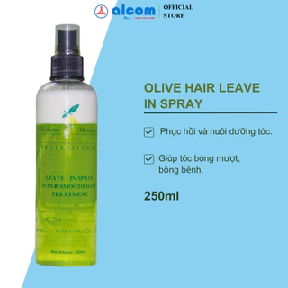 Xịt Dưỡng Tóc Gamma Olive Hair Leave In Spray Dung Tích 250ml