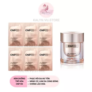 [1 gói] Kem dưỡng cao cấp CNP RX vàng trẻ hóa tái tạo da - Cnp Rx The Supremacy Re-new Cream Supreme Lift 1ml