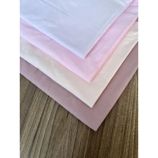 vải thun cotton 4c loại vừa màu pastel 2