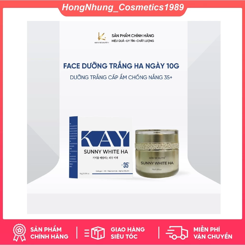 KEM DƯỠNG NGÀY HA CĂNG BÓNG KAY BEAUTY hộp nhỏ 10gr