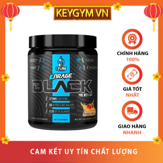 Thực Phẩm Bổ Sung bột Eflow Nutrition Enrage Black 30 lần dùng