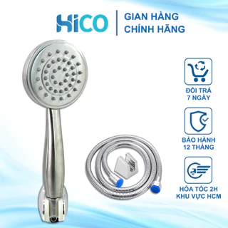 Bộ Tay Sen Tắm Tăng Áp INOX 304 Cao Cấp HA-1011G - HICO STORE