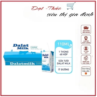 Thùng sữa tươi tiệt trùng dalat milk (48hộp×110ml)