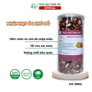 Nhân Óc Chó Mỹ Sấy Sạch - Nhân Óc Chó Đỏ/Vàng 500gr,250gr - Bổ Sung Nhiều Dưỡng Chất, Tốt Cho Sức Khỏe Mẹ Bầu, Em Bé