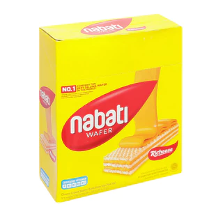 Bánh xốp nhân phô mai Nabati hộp 300g