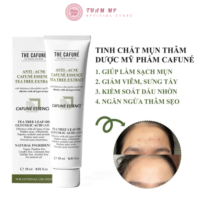 Kem Giảm Mụn Và Thâm Cafuné Essence 15gr