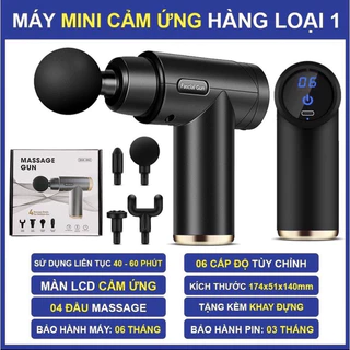 💯 Máy massage cầm tay 6 chế độ_súng massage trị đau giãn cơ hàng chính hãng loại 1