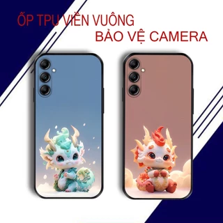 Ốp Lưng Samsung Galaxy A15 , A25 , A35 , A55 5G TPU cạnh vuông THÌN | Kind case Ốp lưng bảo vệ camera