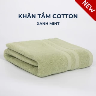 Khăn tắm Cotton SAKURA 100% đủ kích thước,dày dặn, thấm hút tốt, không đổ lông, không ra màu.