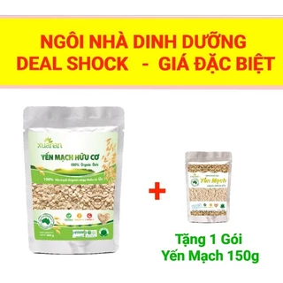 Yến Mạch Hữu Cơ( Oganic) Xuân An 400g tặng kèm 1 gói YM 150g