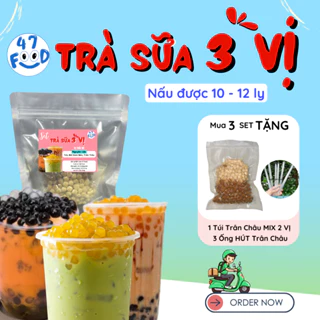 [Trà sữa 3 vị ] Nấu Được 10-12 Ly 47 Food