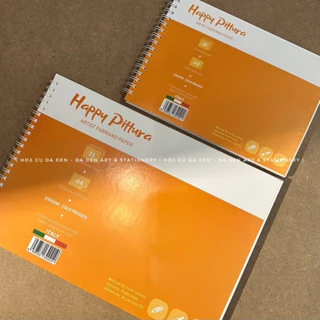 [DA ĐEN] Sổ Vẽ Nhiều Chất Liệu Happy Pittura 250GSM - 25Tờ