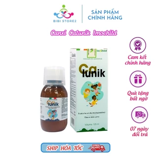 [Tặng quà] Calunik Imochild Bổ sung Vitamin D3 và K2, Canxi và Magie cho trẻ em