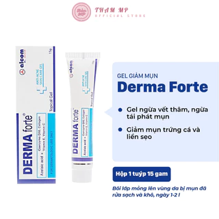 Derma Forte Giảm Thâm Mụn, Dưỡng trắng mịn da - Bản Thường