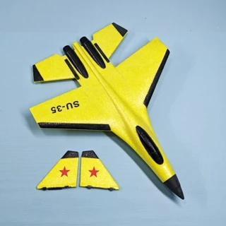 KIT( Vỏ Máy Bay )  Mig 29  Su-35 dài 44 cm sải cánh 33cm. Vỏ xốp dẻo EPP đúc nguyên khối