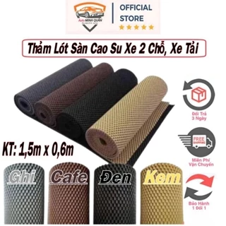 Thảm Lót Sàn Cao Su Dành Cho Xe Tải, Xe Ô Tô 2 Chỗ Kích Thước (1,5m x 0,6m)