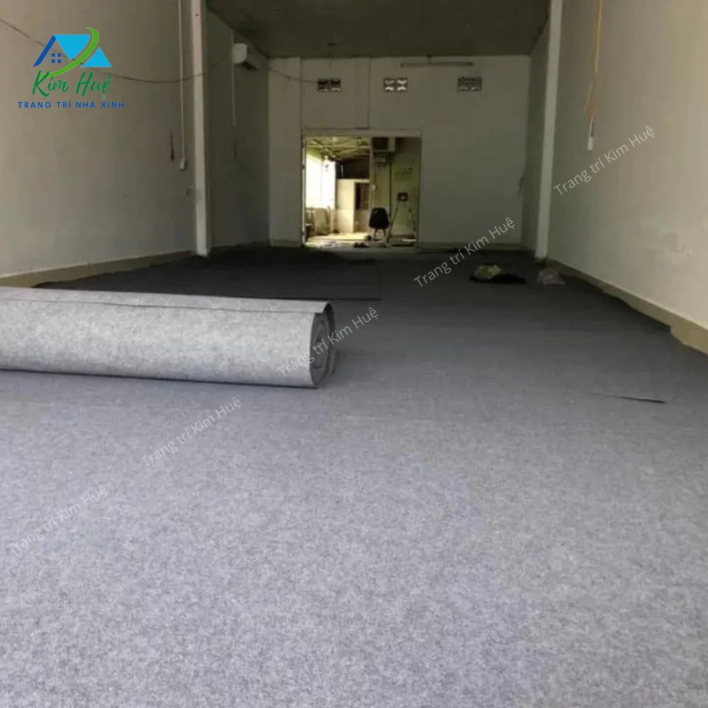Thảm nỉ trải sàn, trải văn phòng, phòng khách,event, thảm đỏ loại trơn đẹp giá rẻ - Trang trí Kim Huệ X22