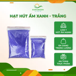 [HÚT ẨM] 500Gr Gói Hút Ẩm Xanh - Trắng Cao Cấp (Chống ẩm mốc cho các linh kiện điện tử, đồ dùng, đồ may mặc, ...)