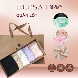 Set 5 Quần Lót Nữ - LUXE - Muji Cotton Kháng Khuẩn Xuất Nhật