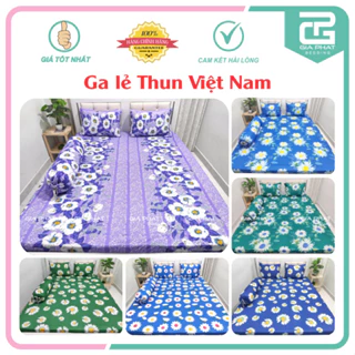 Ga giường lẻ thun lạnh việt nam cao cấp ( Không áo gối ,đủ kích thước)