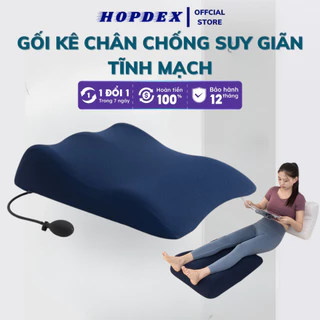 Gối Kê Chân Chống Giãn Tĩnh Mạch HOPDEX Phục Hồi Suy Giãy Tĩnh Mạch Giảm Phù Nề Chân, Tê Bì, Vọp Bẻ