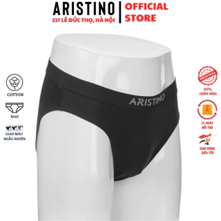 quần lót nam tam giác ARISTINO ABF03707 sịp hàng hiệu xì cao cấp chip cotton xịp mềm mại sì briefs kháng khuẩn thấm hút