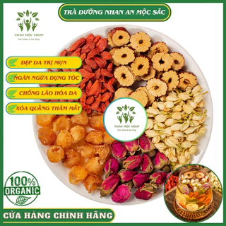 ✅[CHÍNH HÃNG] Trà Dưỡng Nhan An Mộc Sắc Giúp Giữ Dáng Đẹp Da Giảm Mụn Ngừa Nếp Nhăn Tại Thảo Mộc Shop