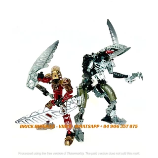 LEGO BIONICLE - ĐỒ CHƠI XẾP HÌNH LẮP RÁP LEGO BIONICLE- 8811 Toa Lhikan and Kikanalo