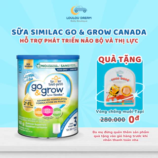 Sữa Similac Go & Grow Canada giúp bé tăng cường phát triển trí não và thị lực hộp 850gr