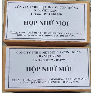 Free Ship - Hộp nhử mối gỗ thông trắng- Hộp Dẫn Dụ Bắt Mối Diệt Trừ Mối - Diệt mối sinh học PMC90