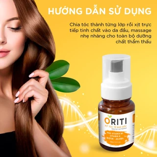 Xịt cam tế bào gốc ORITI ngăn ngừa tóc rụng, kích thích mọc tóc hiệu quả sau 7 ngày sử dụng