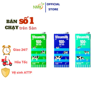 Lốc 4 hộp sữa Vinamilk 180ml / 110ml