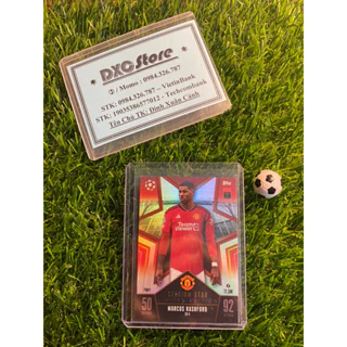 THẺ LẺ - LIMITED EDITION - STADIUM STAR - TOPPS MATCH ATTAX 2023/2024 - MARCUS RASHFORD