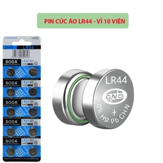 Pin cúc áo LR44 AG13 LR1130 AG10 CR2032 LR626 LR621 AG4 LR41 AG3 ( vỉ 10 viên)