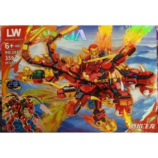 Lego Ninja 1073 Phượng hoàng lửa - 359 miếng ghép