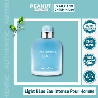 (Mẫu thử) Nước hoa nam Light BIuue Eau Intense EDP chai 10ml bỏ túi dạng xịt Peanut Fragrance