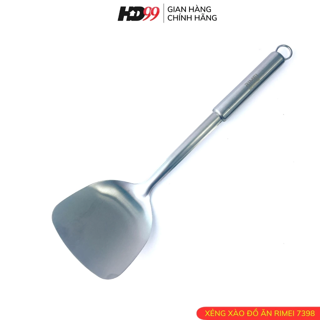 Dụng Cụ Nhà Bếp Xẻng Xào Đồ Ăn Inox Cao Cấp RIMEI 7398