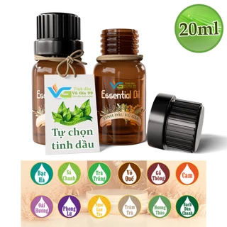 Tinh dầu nguyên chất 20ml NO1 - xông thơm phòng, khử mùi, xua đuổi côn trùng