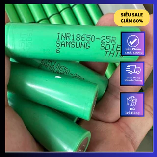 PIN 18650 Samsung 25R - Dl 3500mAh Tháo Khối 3.7V - Xả cao [ Giá cực kì ưu đãi ]