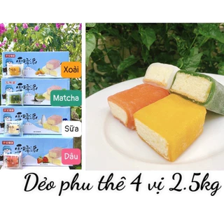 HỘP 2,5KG BÁNH PHU THÊ BỌC DẺO(53-55c)